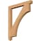 Ekena Millwork Westlake Arts & Crafts Smooth Bracket, Western Red Cedar, 3 1/2"W x 36"D x 42"H BKT04X36X42WTL03SWR - alternate 1